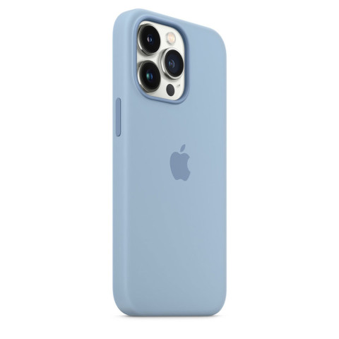 Чохол LUX Silicone Case для iPhone 13 Pro Blue Fog with MagSafe